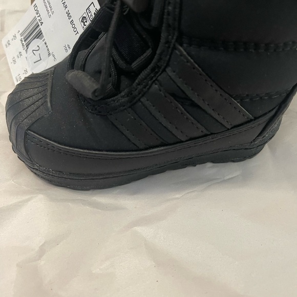Adidas Superstar 360 Kids Boots - Black - Picture 7 of 10